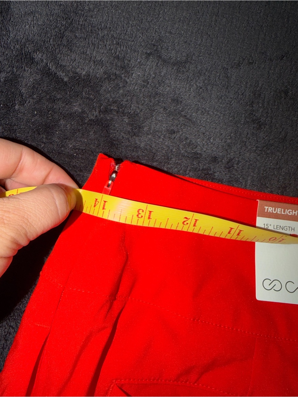 CALIA Truelight Golf Skort NWT Red Tennis Pickleball Athletic Skirt - Picture 7 of 11